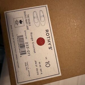 Rothy's Rouge Crochet Double Buckle Mary Jane